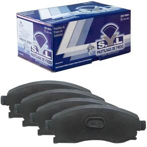 Kit Pastilha Freio Chevrolet S10 2017 Dianteira Syl