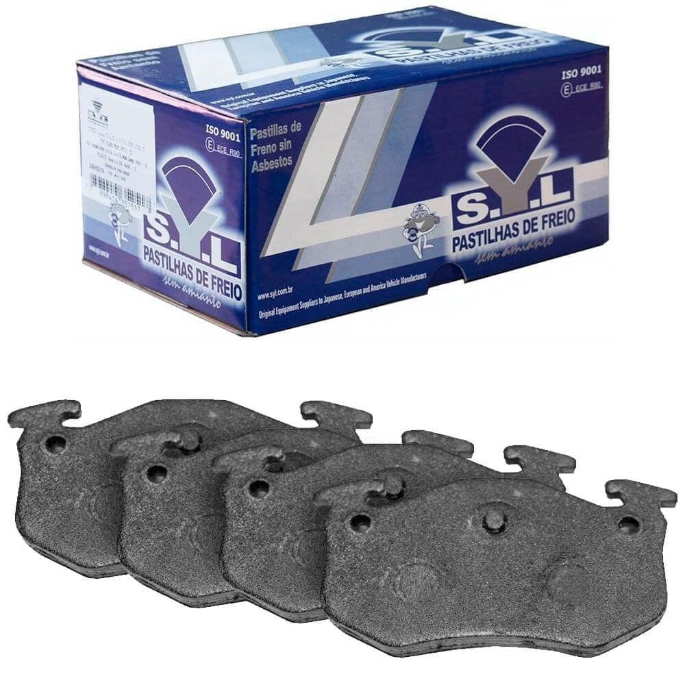 Kit Pastilha Freio Citroen Xsara 98 A 2010 Traseira Bendix S