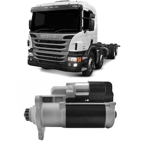 Motor Partida Arranque Scania Série P 2008 A 2017 8013701 Zm