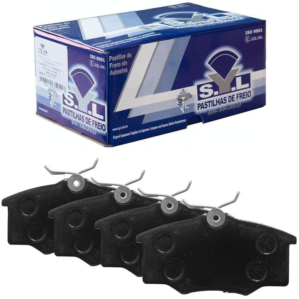 Kit Pastilha Freio Gol Saveiro 94/2004 Dianteira Varga Syl