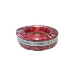 Fio Cabo Auto Plastic Pompeia Profissional 6,00 Mm Rolo Com