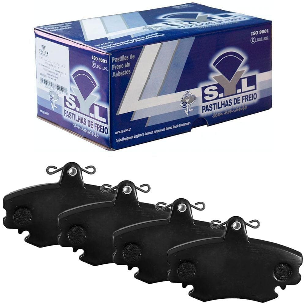 Kit Pastilha Freio Clio Megane R19 Dianteira Girling Syl
