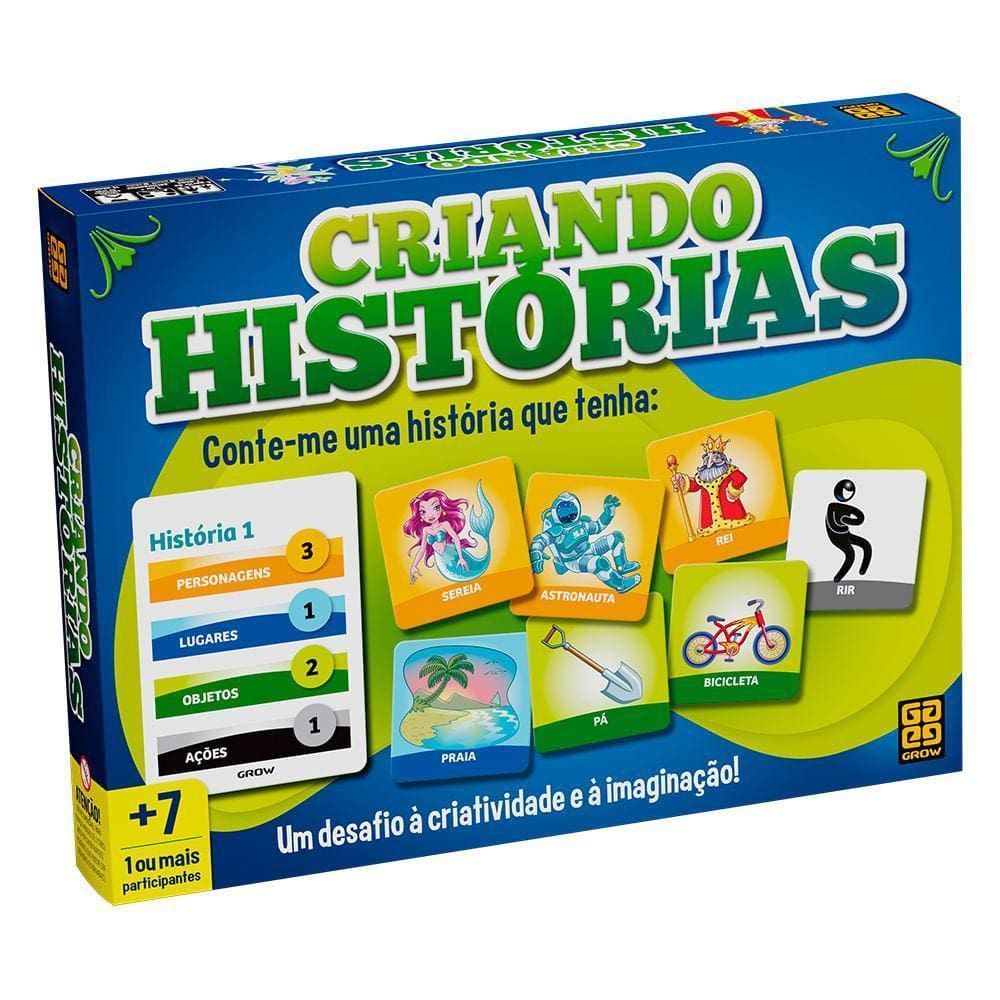 Jogo Criando Histórias - Grow