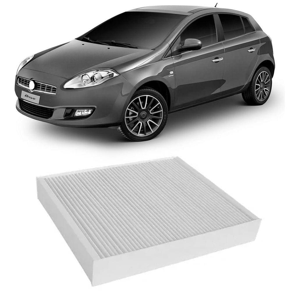 Filtro Cabine Ar Condicionado Bravo Stilo 2002 A 2017