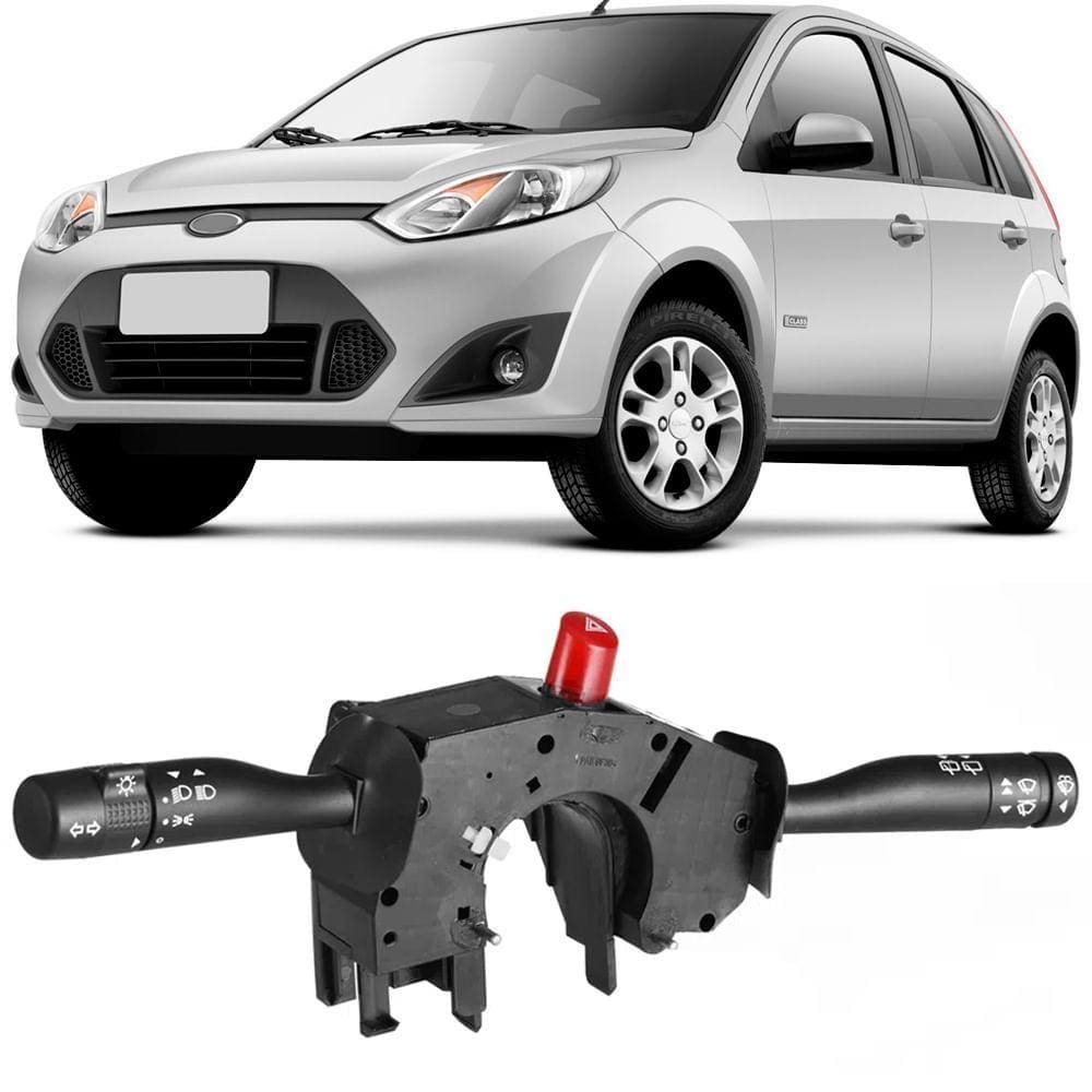 Chave Seta Fiesta Ecosport 2003 A 2014 Com Limpador Traseiro