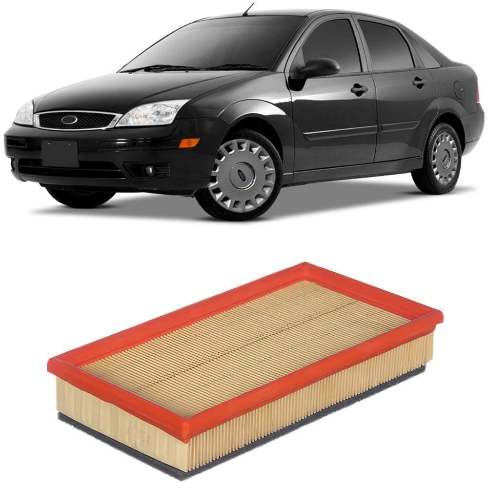 Filtro Ar Ford Focus 1.6 1.8 2.0 2000 A 2010 Arl9607 Tecfil