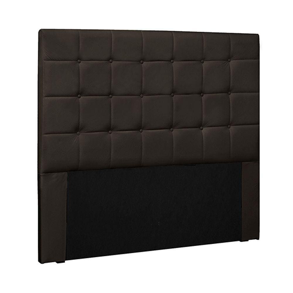 Cabeceira King Size 1,95m Tropea Pu Marrom - Gran Belo