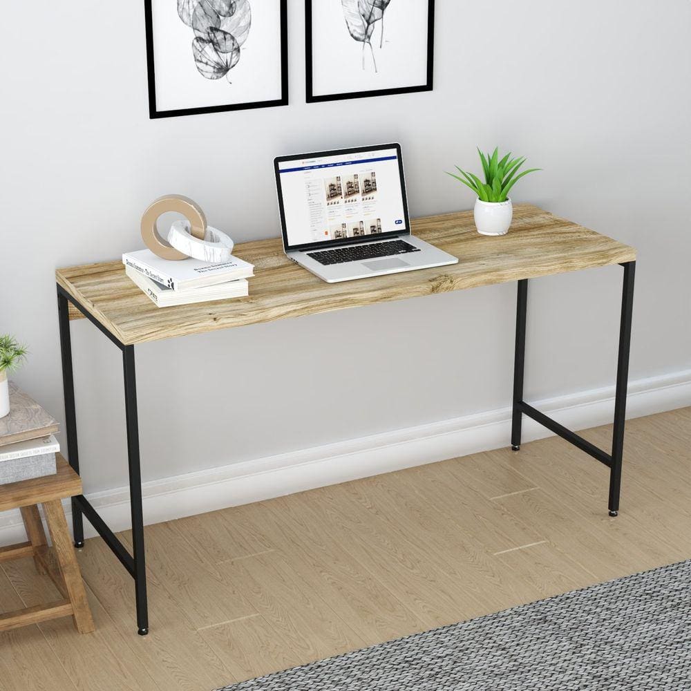 Escrivaninha Industrial 135cm Active Yescasa Carvalho