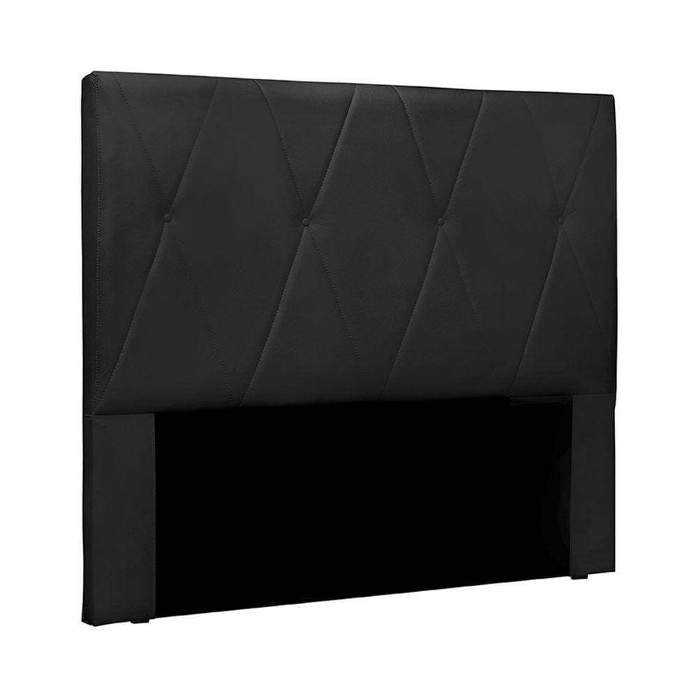 Cabeceira Decorativa King Size 1,95m Yves Veludo Preto