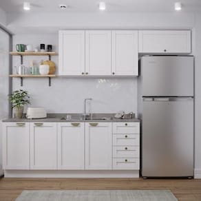 Cozinha Modulada 4 Peças Arizona CabeCasa MadeiraMadeira Branco