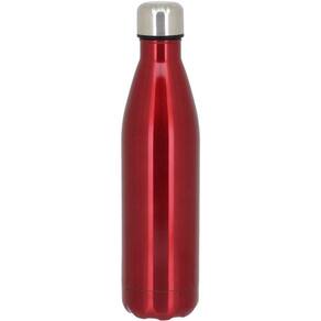 MIJIA GARRAFA TÉRMICA 33x8x8cm 750ml INOX VERMELHO PAREDE DUPLA