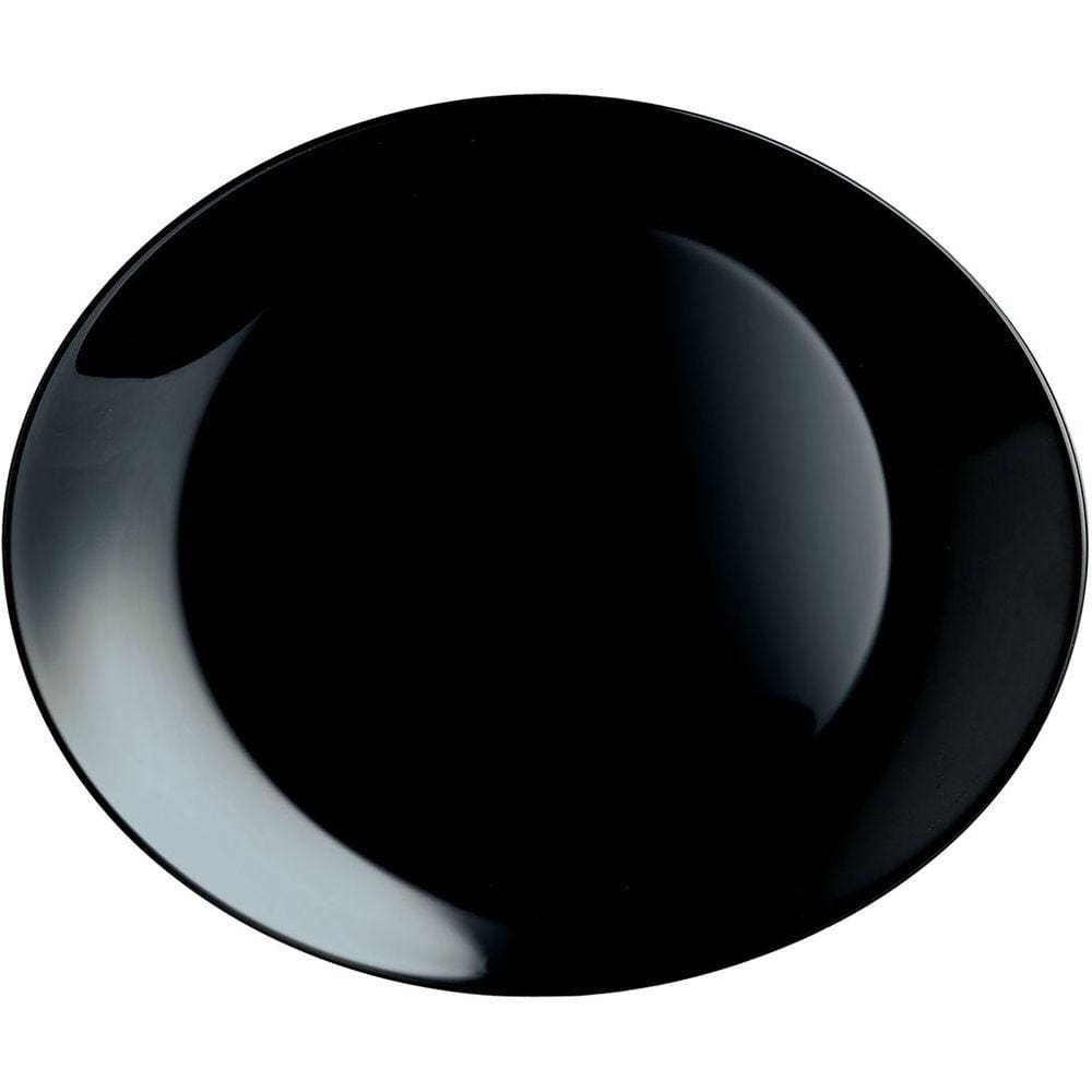 LUMINARC FRIEND`S TIME PRATO STEAK 3x30x26cm VIDRO TEMPERADO PRETO
