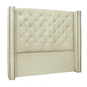 Cabeceira King Size 2,19m Loewe Linho Natural - Gran Belo