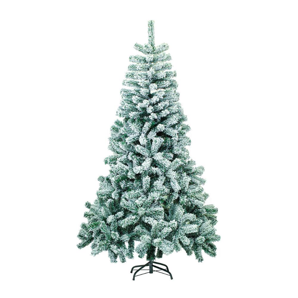 Arvore De Natal Pinheiro Andes Rosa Nevada 150cm 935 Galhos – Cromus  1025840 - Papelaria Criativa