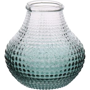 ORIGAN VASO 14x14x14cm VIDRO VERDE