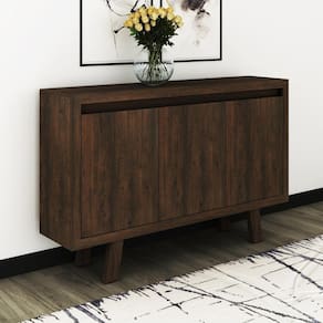 Balcão Escritório Com 3 Portas Multimóveis Cr25028 Rustico