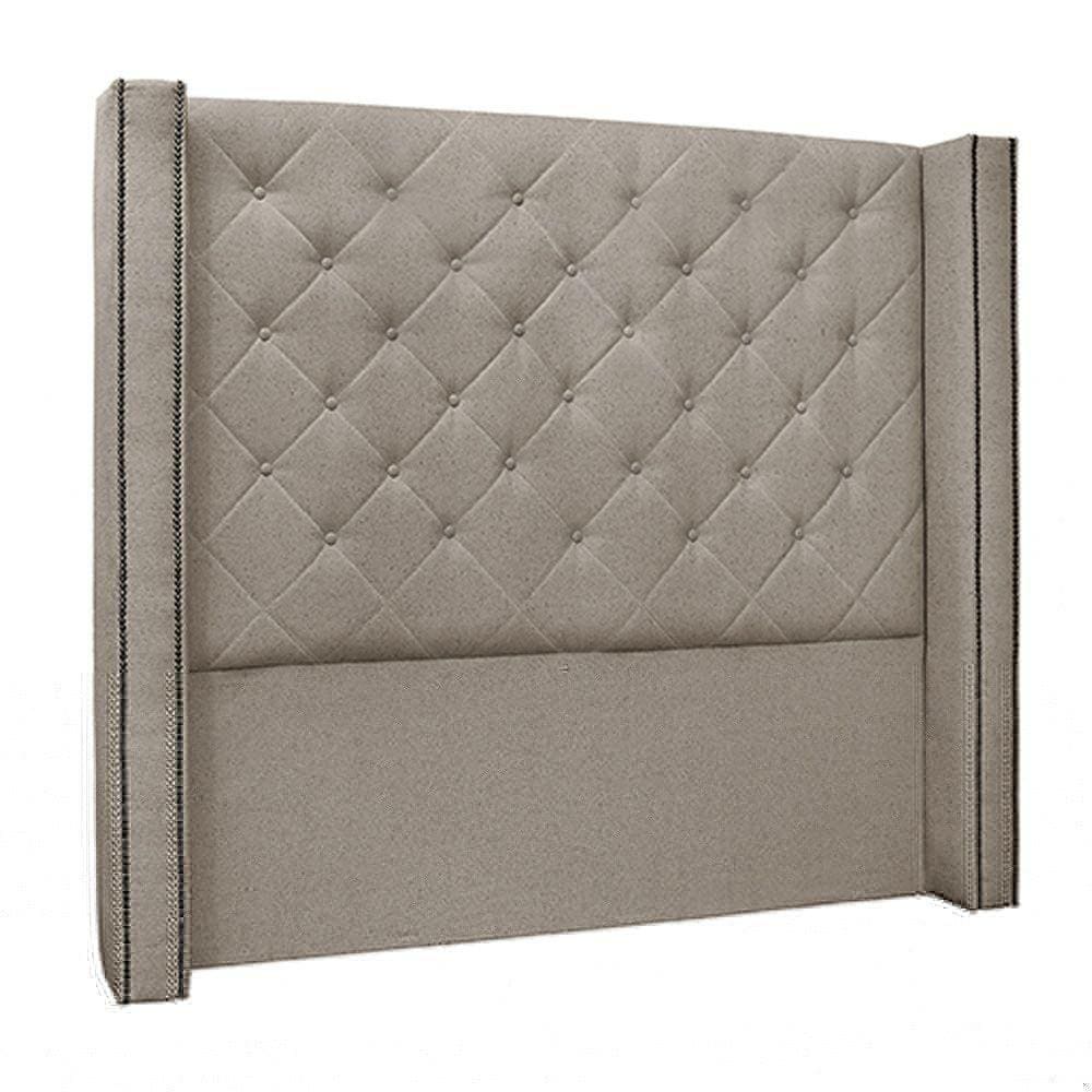 Cabeceira Casal 1,64m Loewe Linho Areia - Gran Belo