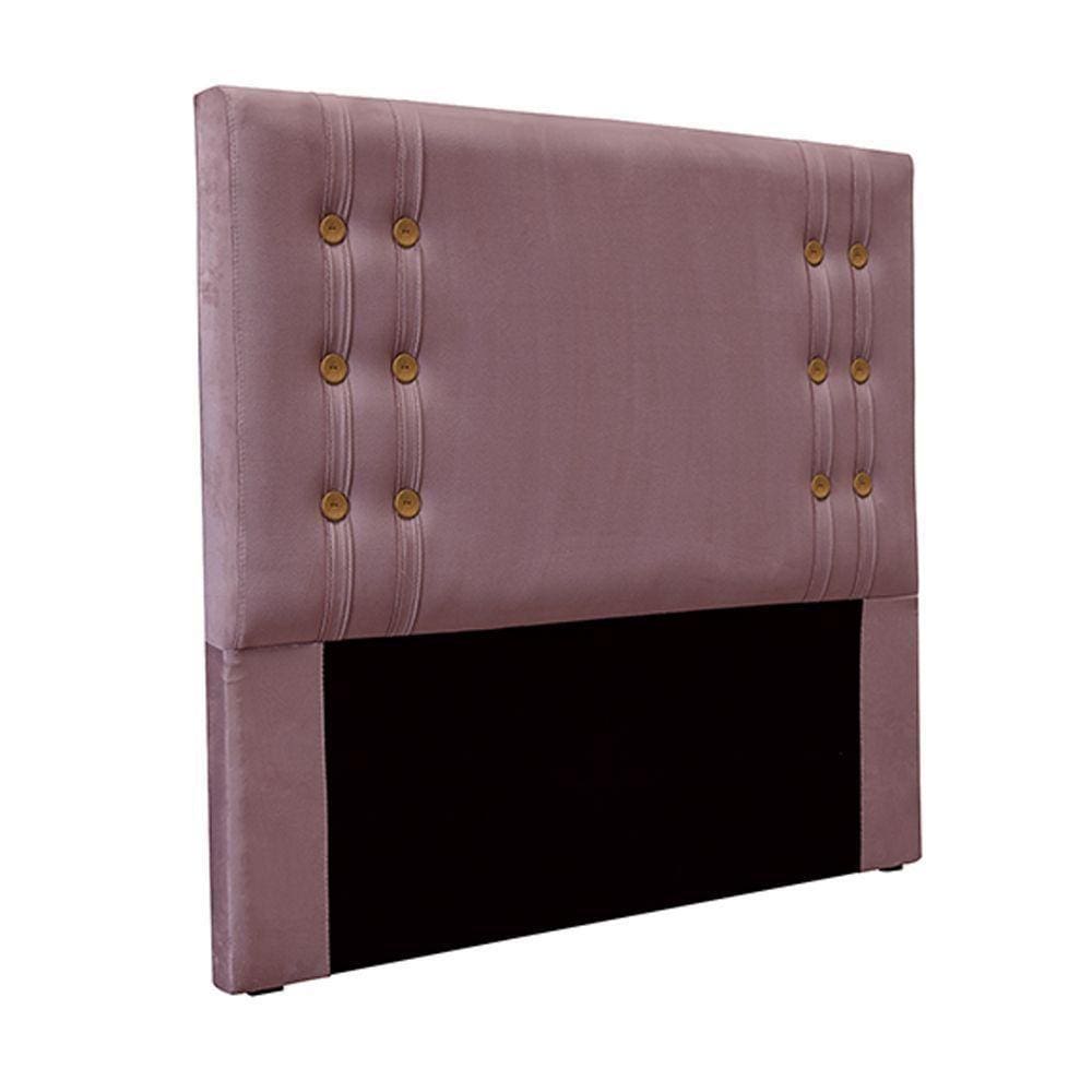 Cabeceira Decorativa Queen Size 1,60m Kors Veludo Uva