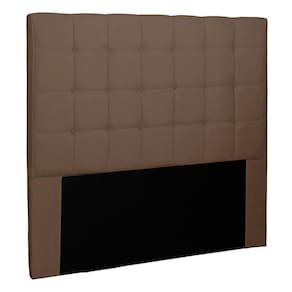 Cabeceira King Size 1,95m Tropea Suede Caramelo - Gran Belo