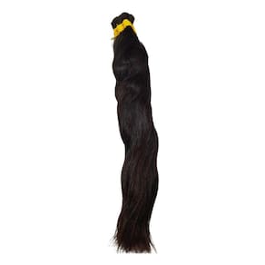 Cabelo Humano BRUTO 100gr 65cm castanho