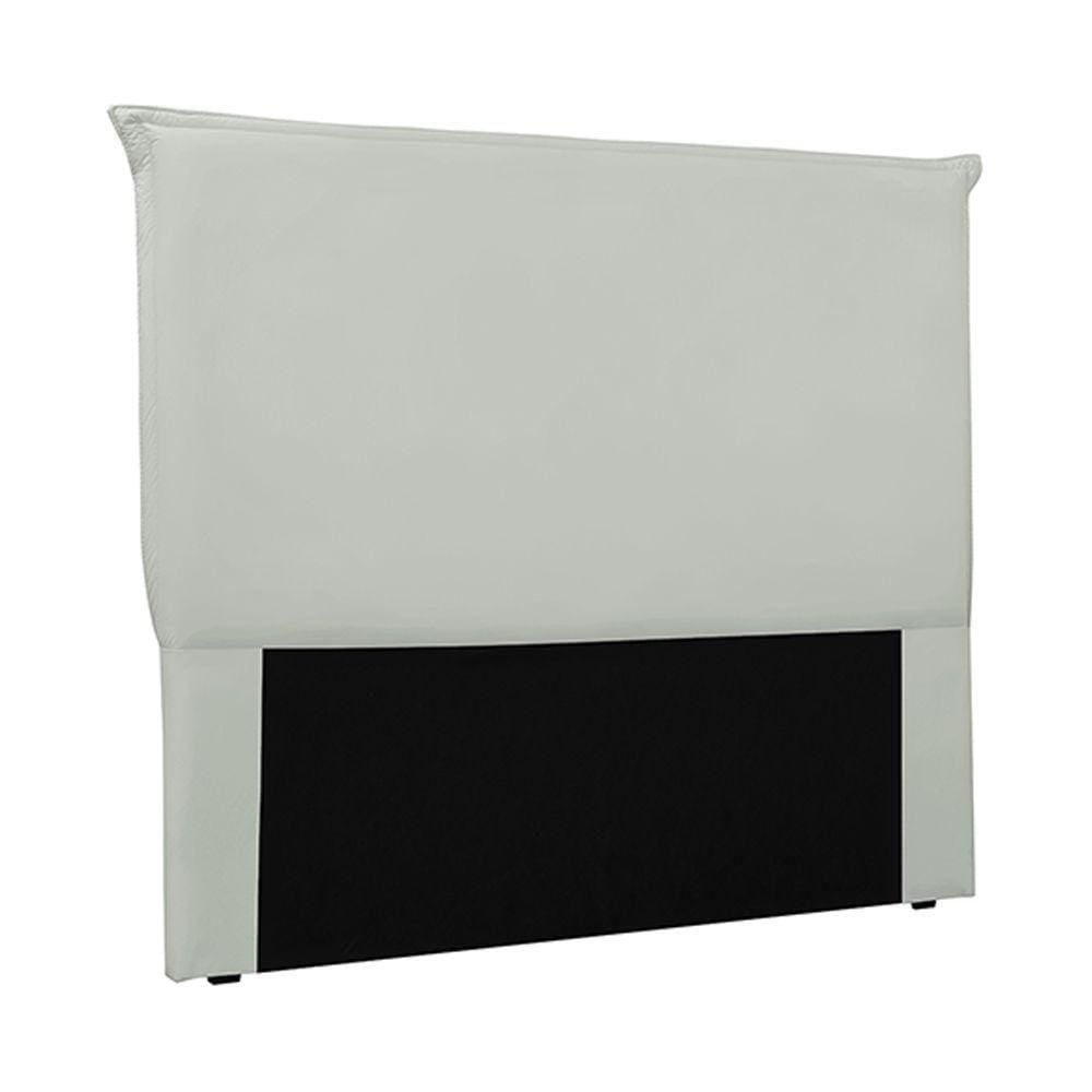 Cabeceira King Size 1,95m Trento Veludo Prata Gran Belo