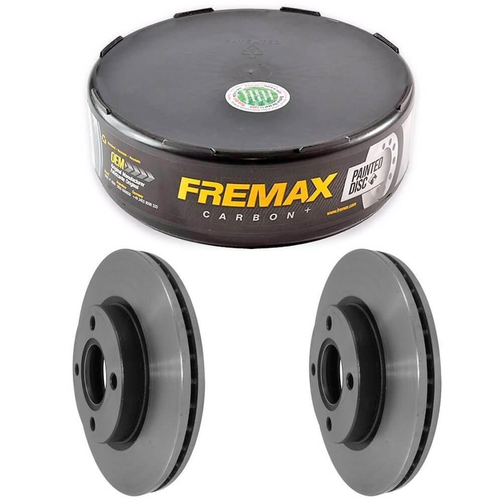 Par Disco Freio Ford Fiesta Ka Dianteiro Ventilado Fremax