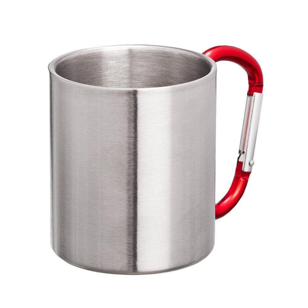 Caneca para Camping Com Alça Mosquetão Adventure Guepardo