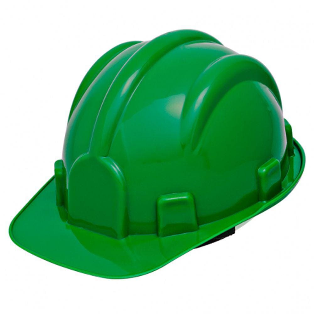 Capacete de Segurança Aba Frontal EPI Obras DeltaPlus Verde ProSafety