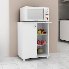 Balcão Fruteira Multiuso Com 1 Porta Cr20000 Branco