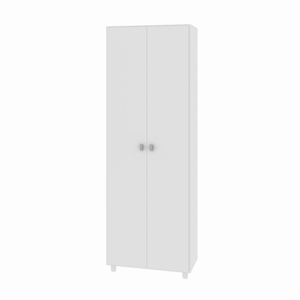 Armário Lavanderia Multiuso Com 2 Portas Cr30005 Branco