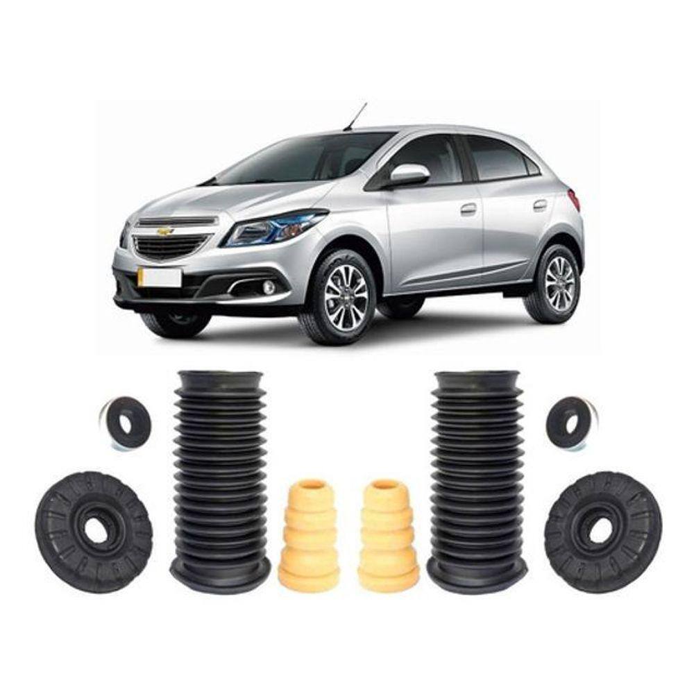 2 Kit Coxim Batente Dianteiro Gm Onix 2016 2017 2018 2019