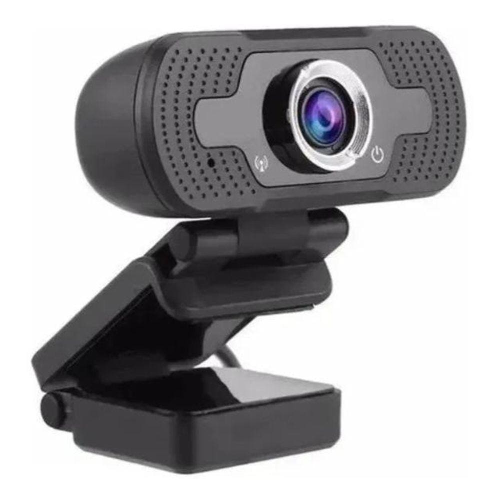 Webcam Full Hd 1080P Câmera Microfone Computador Notebook