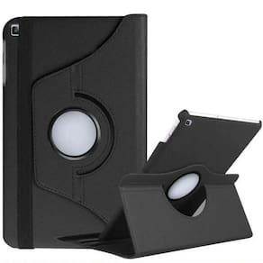 Capa Giratória Preta Para Tablet Galaxy Tab A 8.0` T290 T295