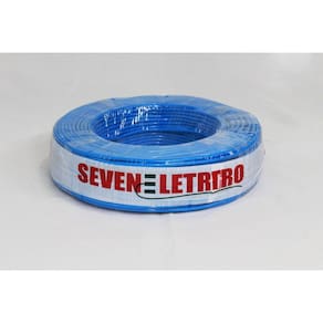 Fio Cabo Flexível 4Mm Azul - 100 Metros