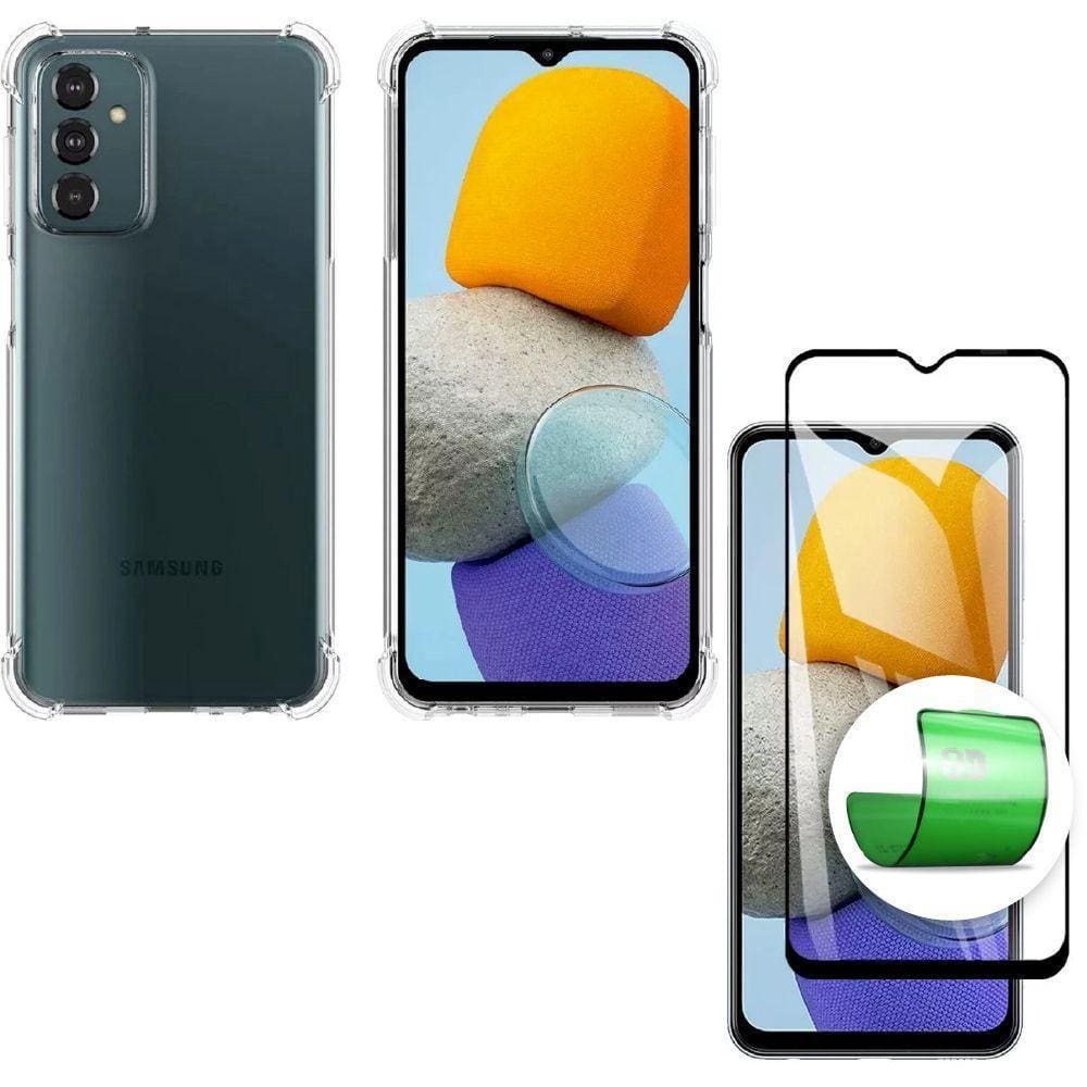 Capa Capinha + Película 9D Cerâmica Samsung M23