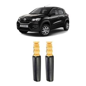 Kit 2 Batente Coifa Amortecedor Traseiro Kwid 2017 2018 2019