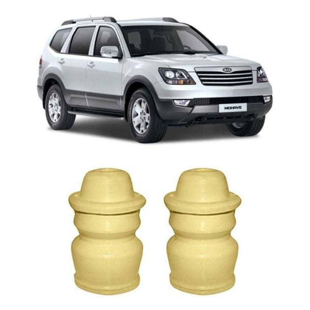Par Batente Amarelo Amortecedor Traseiro Mohave 2008 A 2014