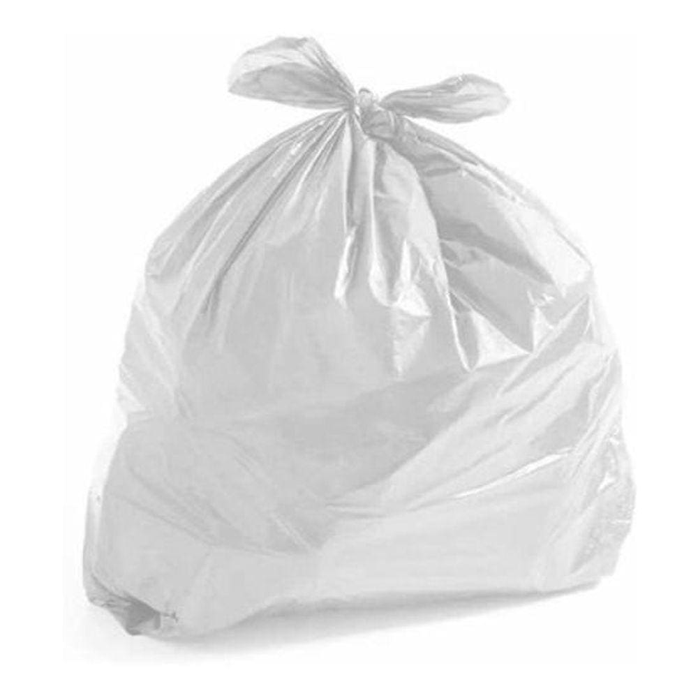 Saco Branco Para Lixo 60 Litros 100 Unidades