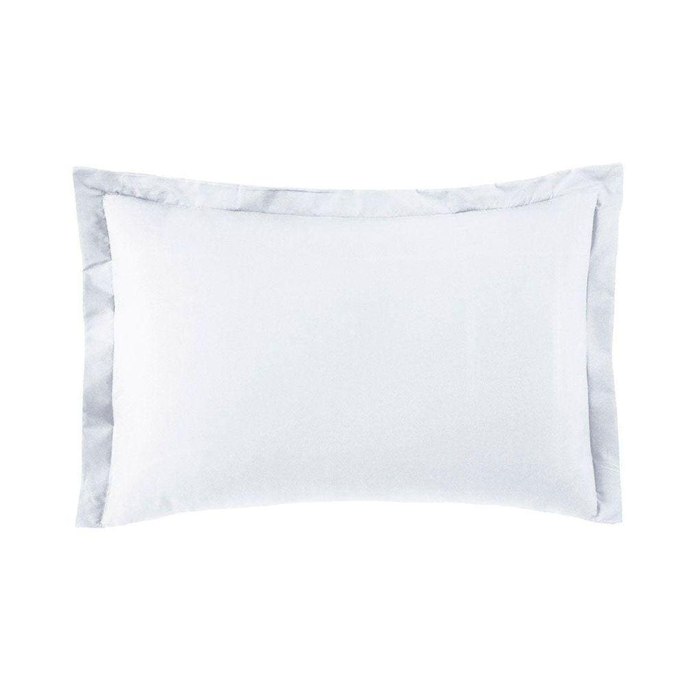 Fronha Toque Acetinado 50Cm X 70Cm Com 3 Abas De 4Cm Branco