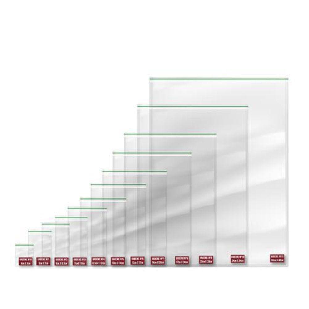 Saco Zip N10 24X34Cm 50Un Vabene