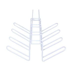 Porta Copos Suspenso Aramado Organizador Bel - Branco