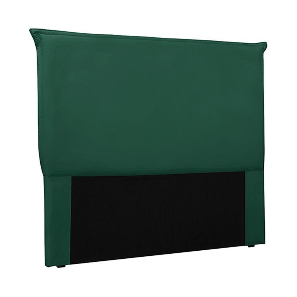 Cabeceira King Size 1,95m Trento Veludo Verde Gran Belo
