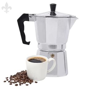 Cafeteira Italiana 3 Xícaras Alumínio Premium Super Prático