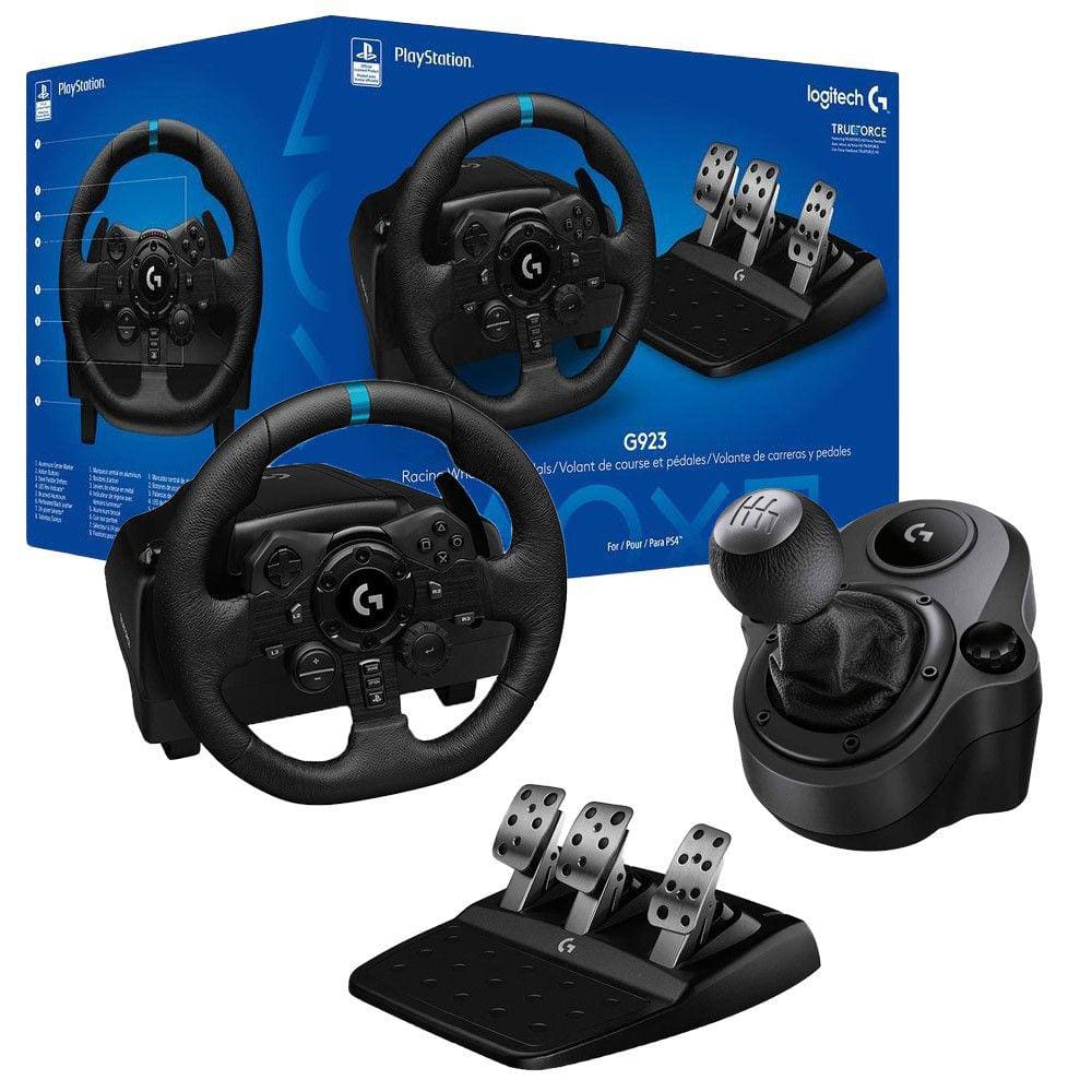 Volante Logitech G27 C/ Pedal C/ Câmbio Ps2 Ps3 Pc +garantia