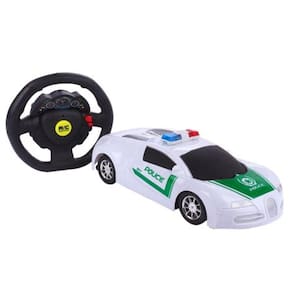 CARRO DE POLICIA AMERICANA CARRINHO DE CONTROLE REMOTO BRINQUEDO INFANTIL  COM LUZ NA SIRENE