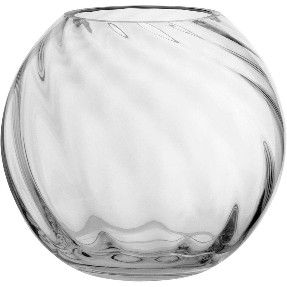 BUBBLE VASO 22x24x24cm VIDRO TRANSP