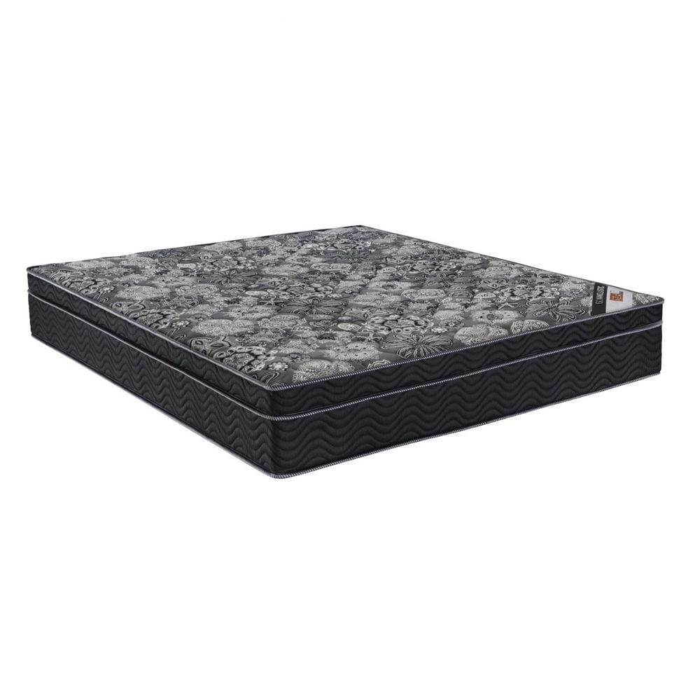 Colchão ISO Nanolastic Queen Size 158x198x25cm Ortobom Preto/Cinza