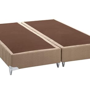 Base Box Queen 30cmx158cmx198cm Ortobom Bege