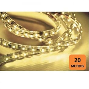 Fita LED 5W 60 LEDs Caixa com 20 Metros 127V IP67 Taschibra 3000K - caixa com 20 m - 3000K