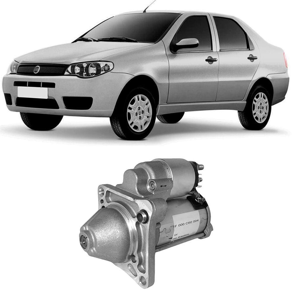 Motor Partida Arranque Fiat Siena Strada Uno 2002 A 2013 Seg